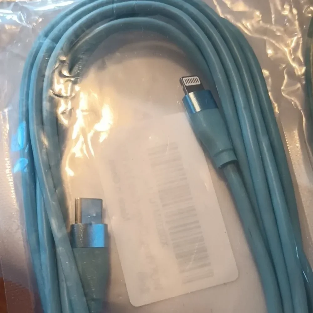 3 x 6 Feet Apple MFi Certified iPhone Lightening Cable Fast Charging USB